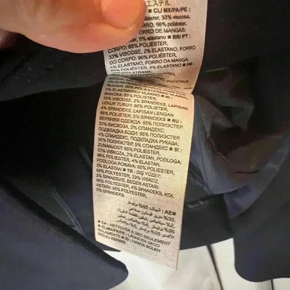 Banana Republic blazer - navy with gold buttons - Picture 7 of 8